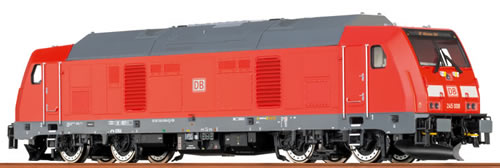 Brawa 42909 - German Diesel Locomotive BR245 of the DB – AC Digital EXTRA (Sound Decoder)