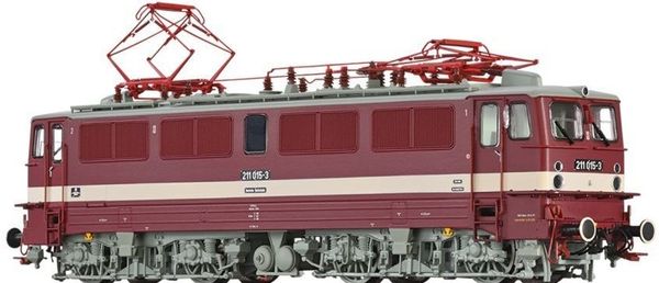 Brawa 43120 - German Elewctric Locomotive 211 of the DR (DC Digital Extra w/Sound)