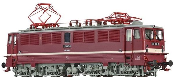 Brawa 43136 - German Electric Locomotive 211 of the DR (DCC Sound Decoder)