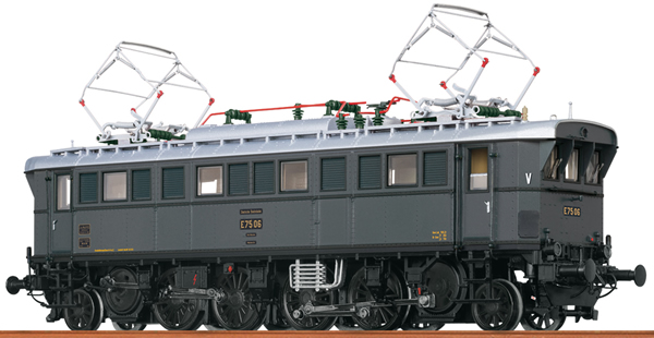 Brawa 43238 - German Electric Locomotive E75 of the DRG (DC Digital Extra w/Sound)