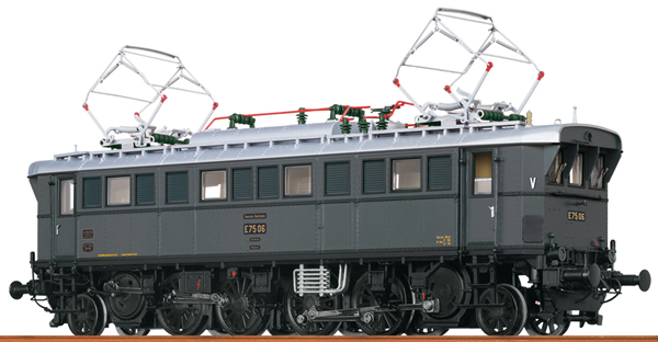 Brawa 43239 - German Electric Locomotive E75 of the DRG (AC Digital Extra w/Sound)