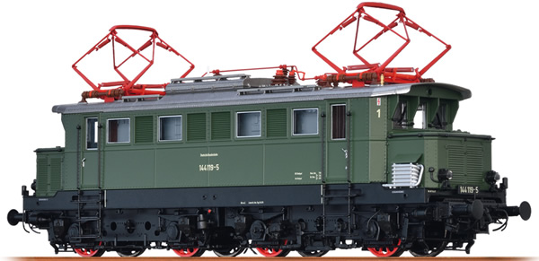Brawa 43414 - German Electric Locomotive BR 144 of the DB (DC Digital Extra w/Sound)