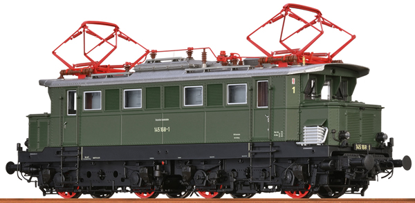 Brawa 43430 - German Electric Locomotive 145 of the DB (DC Digital Extra w/Sound)