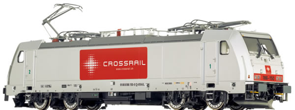Brawa 43804 - Swiss Electric Locomotive BR 186 Crossrail EXTRA (Sound)
