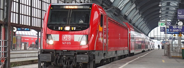 Brawa 43813 - German TRAXX Electric Locomotive BR 147 DB AG (Sound)