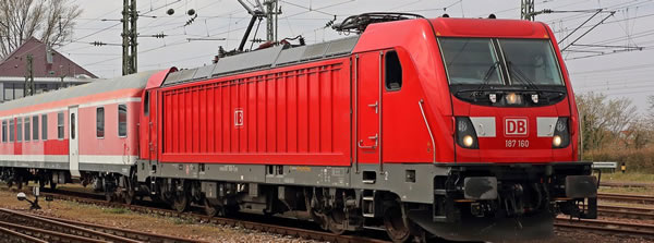 Brawa 43818 - German TRAXX Electric Locomotive BR 187 of the DB AG