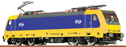Brawa 43944 - Dutch Electric Locomotive BR186 of the NS - Digital EXTRA (DCC Sound Decoder)