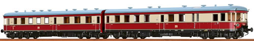 Brawa 44202 - German Railcar VT137 of the DR (DCC Sound Decoder)