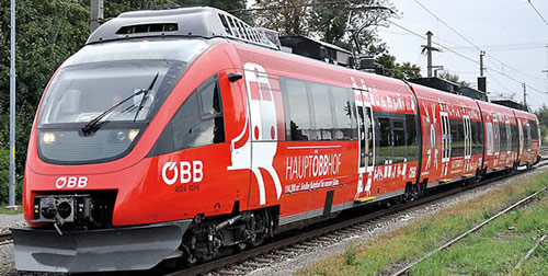 Brawa 44254 - Austrian Electric Railcar Talent BR 4024 of the ÖBB
