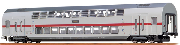 Brawa 44505 - German TWINDEXX Vario IC-Double-Deck Middle Wagon 1st Class DB AG (DC Analog Basic Plus)