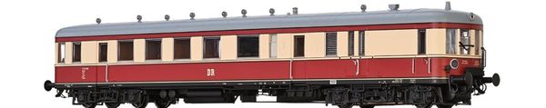 Brawa 44715 - German Diesel Railcar BR VT137 of the DR (single unit) (AC Digital Extra w/Sound)