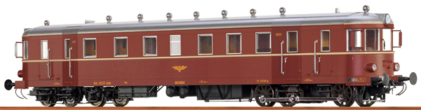 Brawa 44802 - Norwegian Railcar of the NSB (DC Digital Extra w/Sound)