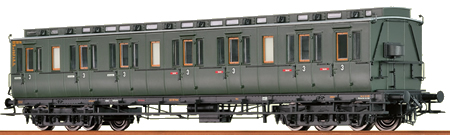 Brawa 45253 - H0 Compartment Coach DB, III
