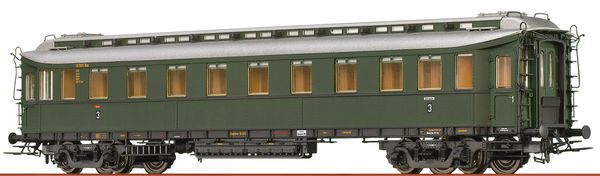 Brawa 45422 - 3rd Class Passenger Coach C4ü Pr 21