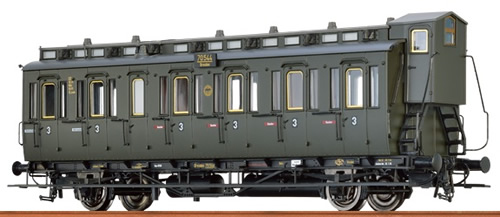 Brawa 45476 - HO Compartment Coach C2 DRG,