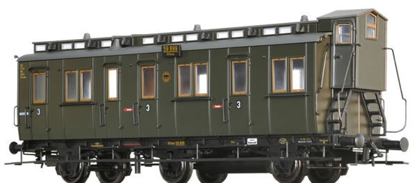 Brawa 45487 - Compartment Coach C3tr DRG 