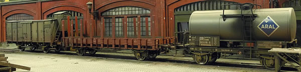 Brawa 45907 - German Freight Car Set (Weathered)