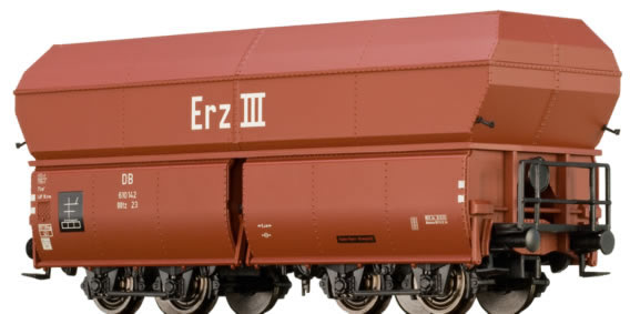 Brawa 45908 - German 10 Piece Self Unloading Coal Car Set of the DB