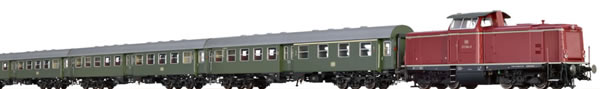 Brawa 45913 - German Diesel Locomotive BR 212 of the DBK Anniversary Set (AC Digital Basic Plus)