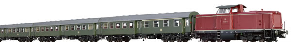 Brawa 45914 - German Diesel Locomotive BR 212 of the DBK Anniversary Set (DC Digital Extra w/Sound)
