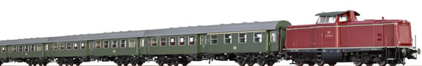 Brawa 45915 - German Diesel Locomotive BR 212 of the DBK Anniversary Set (AC Digital Extra w/Sound)