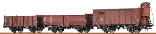 Brawa 45977 - H0 Wagon Set DB, BR 98, III [