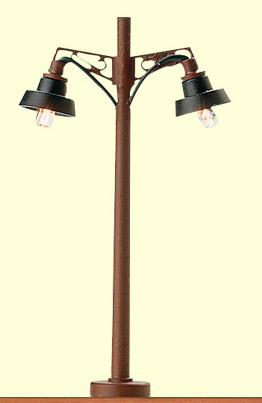 Brawa 4611 - N Wooden-mast Light, 2-arm