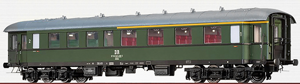 Brawa 46159 - German Passenger Coach AB4yse-37/56 of the DR