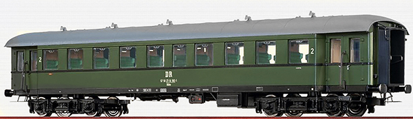 Brawa 46160 - German Passenger Coach Bye-36/50 of the DR