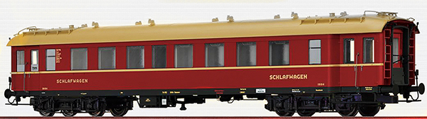 Brawa 46168 - German Sleeping Car C4üPWL