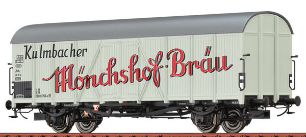Brawa 47619 - German Refrigerator Car Kulmbacher Monchshof-Brau
