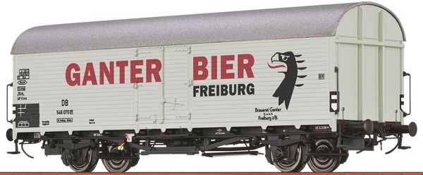 Brawa 47639 - Refrigerator Car Ganter Bier Freiburg