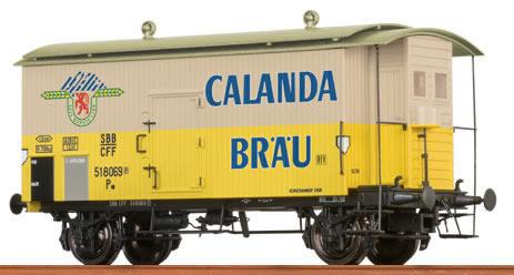 Brawa 47841 - Covered Freight Car K2 “Calanda” SBB