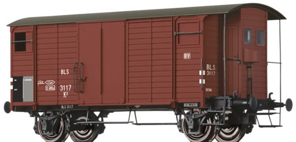 Brawa 47855 - Covered Freight Car K2