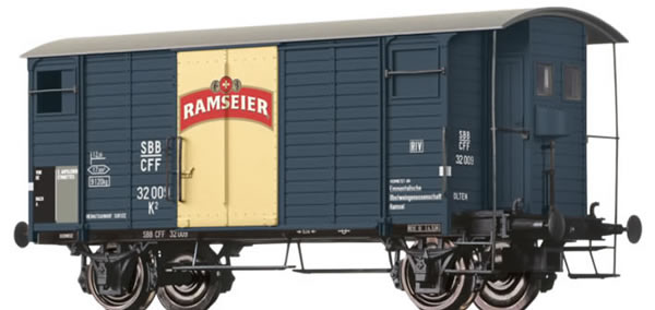 Brawa 47856 - Covered Freight Car K2 Ramseier