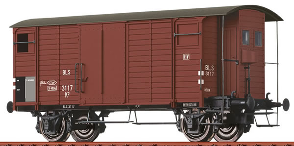 Brawa 47881 - Swiss Covered Freight Car K2