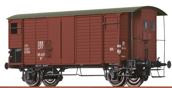 Brawa 47892 - Covered Freight Car K2