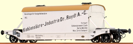 Brawa 47905 - Flar Car Carbon Dioxide Dr. Raydt K.W.St.E.