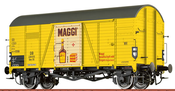 Brawa 47945 - German Covered Freight Car Gms 30 Maggi
