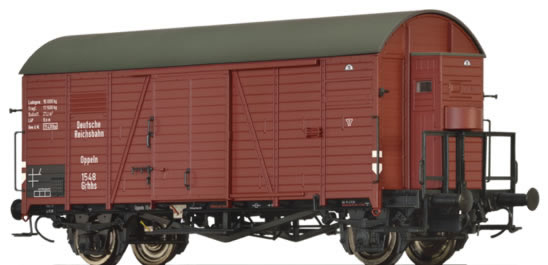 Brawa 47947 - German Coverd Goods Wagon Grhhs of the DRG