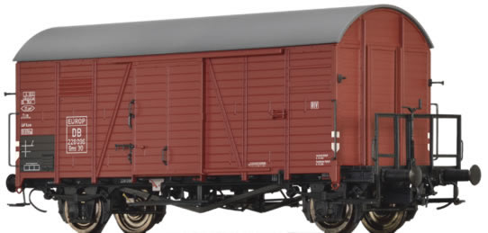 Brawa 47950 - German Covered Goods Wagon Gms 30 Europ of the DB
