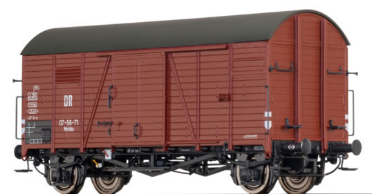 Brawa 47960 - German Covered Goods Wagon Mrhhs of the DR