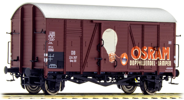 Brawa 47963 - Covered Freight Cars Gms30 OSRAM