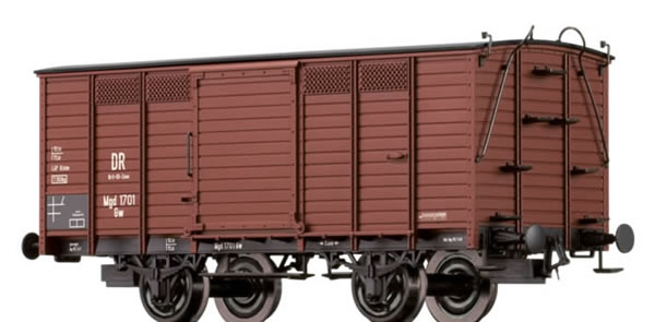 Brawa 48029 - Covered Freight Car Gw Brit-US-Zone 