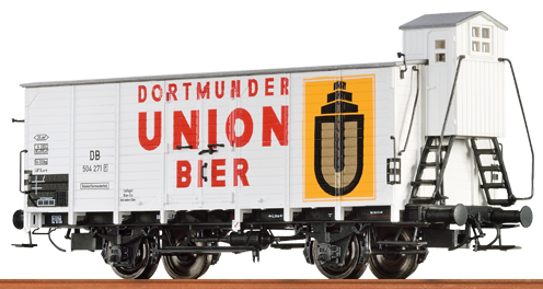 Brawa 48282 - German Covered Freight Car Dortmunder Union Bier of the DB