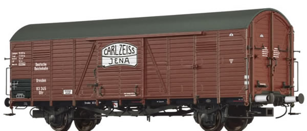 Brawa 48725 - Covered Freight Car Gltr Carl Zeiss Jena