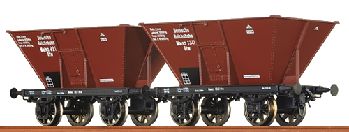 Brawa 48787 - H0 Coal Car DRG, II [set of 2