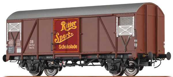Brawa 48821 - Covered Freight Car Gms54 Ritter Sport