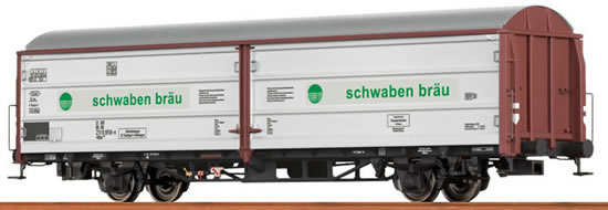 Brawa 48975 - Sliding Wall Car Hbis “Schwabenbräu” DB AG