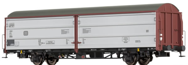 Brawa 48985 - German Sliding Wall Freight Car Hbis 297 of the DB